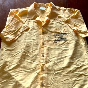 Men’s xl Jimmy Buffett’s margaritaville orangish/ yellow short sleeve